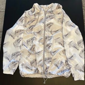 Size Medium Palm Leaf Windbreaker.
